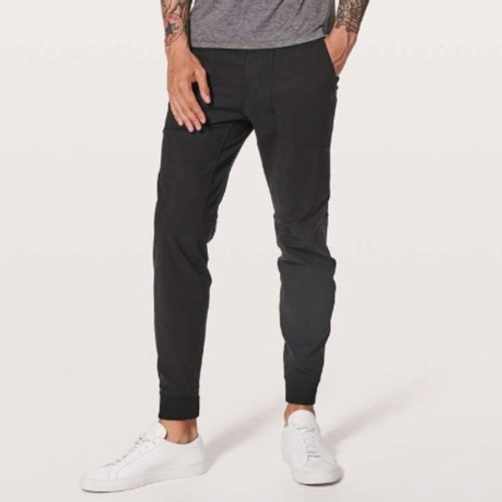 Lululemon ABC‎ Jogger Black Warpstreme Mens XS m5574s Tapered Sweatpants - Picture 2 of 6